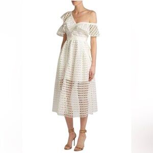 Self Portrait Eyelet Dress